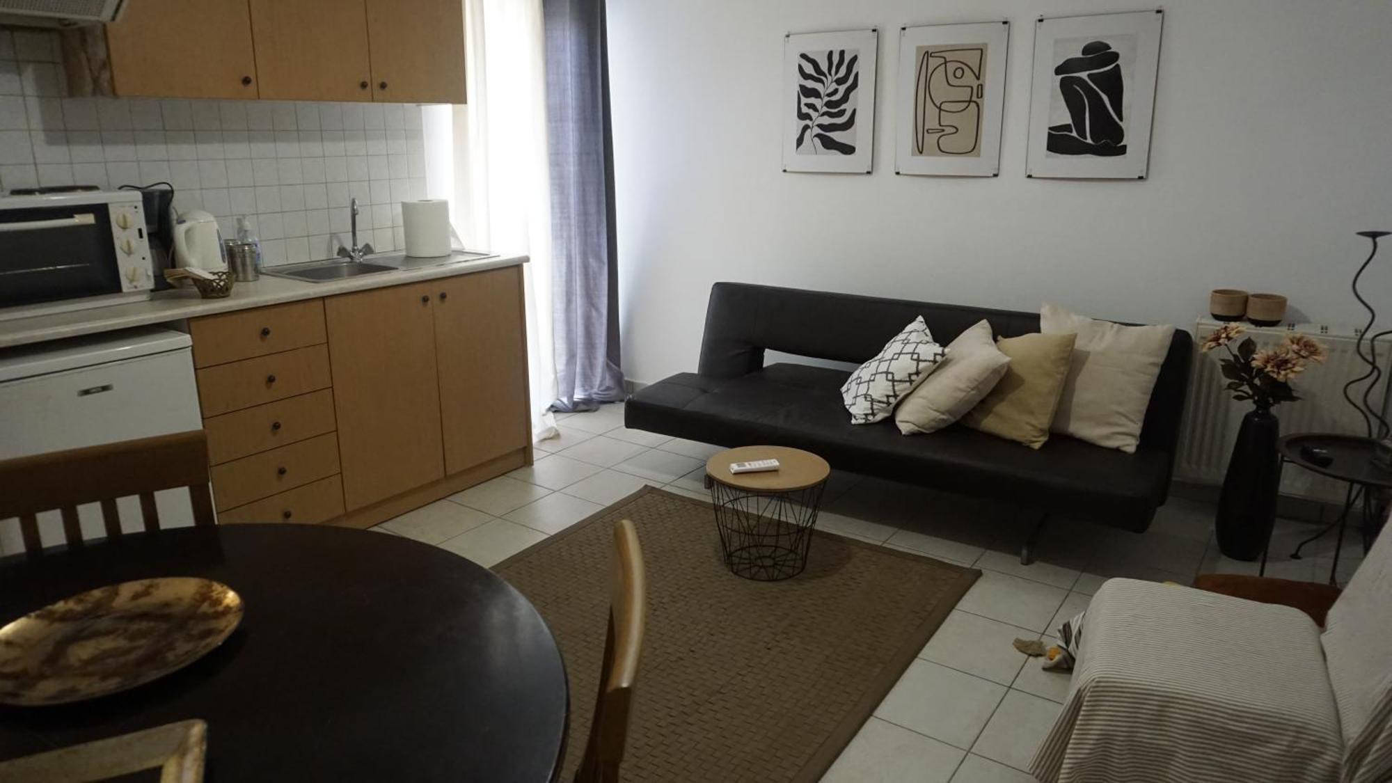 Mara'S Cozy City Apt 伊拉克利翁 外观 照片