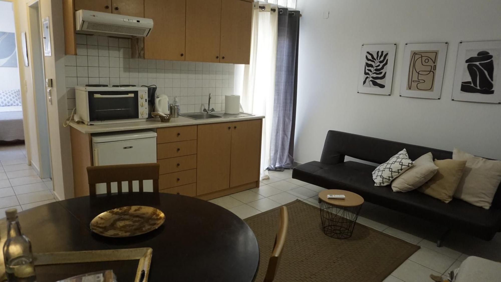 Mara'S Cozy City Apt 伊拉克利翁 外观 照片